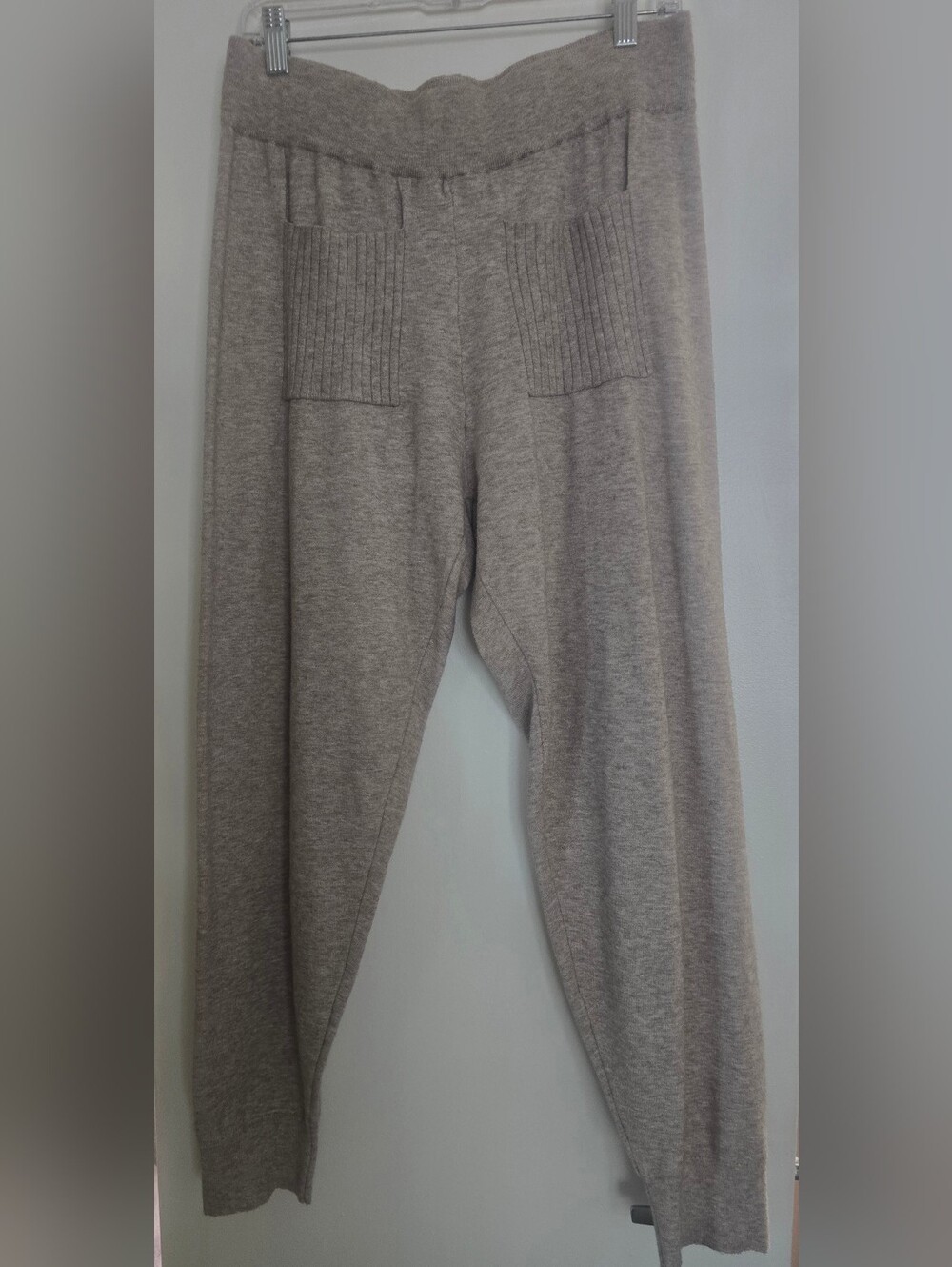 Womens Casual Lounge Pants - Beige/Tan Sz L